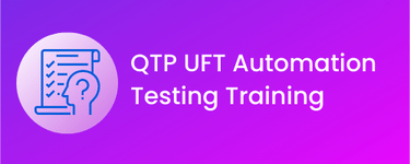 QTP UFT Automation Testing Certification Training
