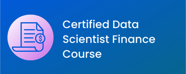 Certified Data Scientist Finance Course Certification Training