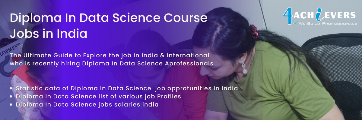 Diploma In Data Science Jobs in India