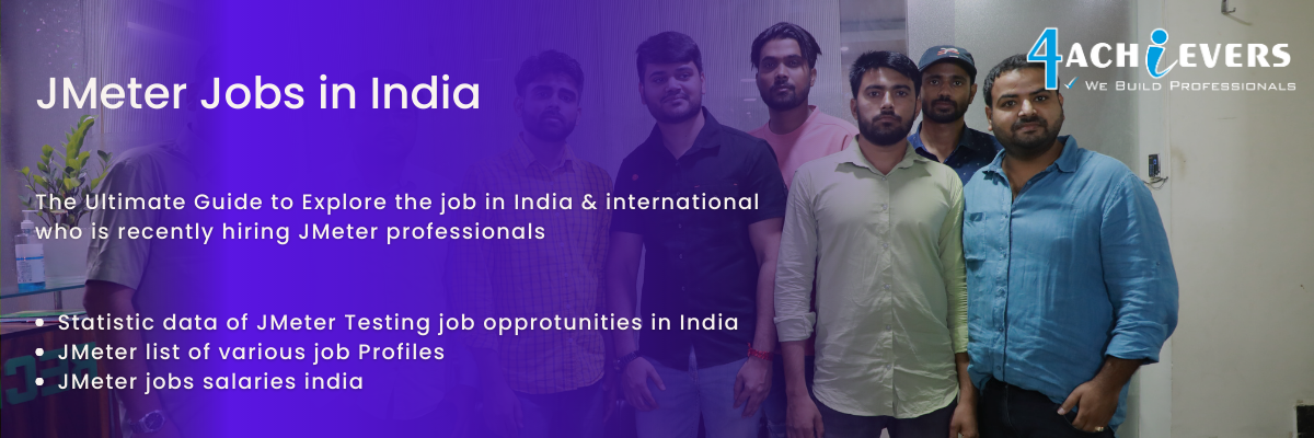 JMeter Jobs in India