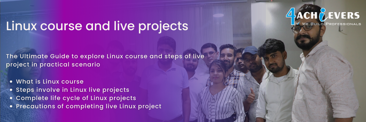 Linux course and live projects