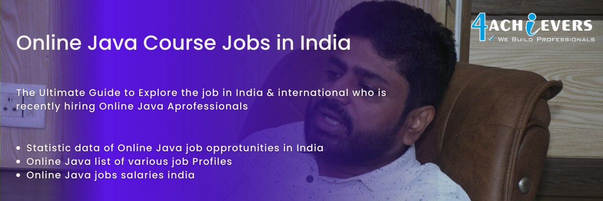 Online Java Jobs in India