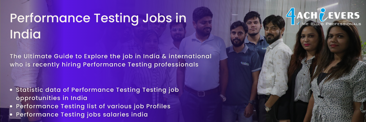 Performance Testing Jobs in India