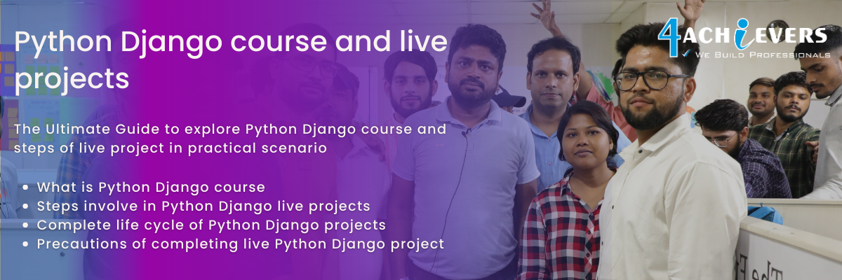 Python Django course and live projects