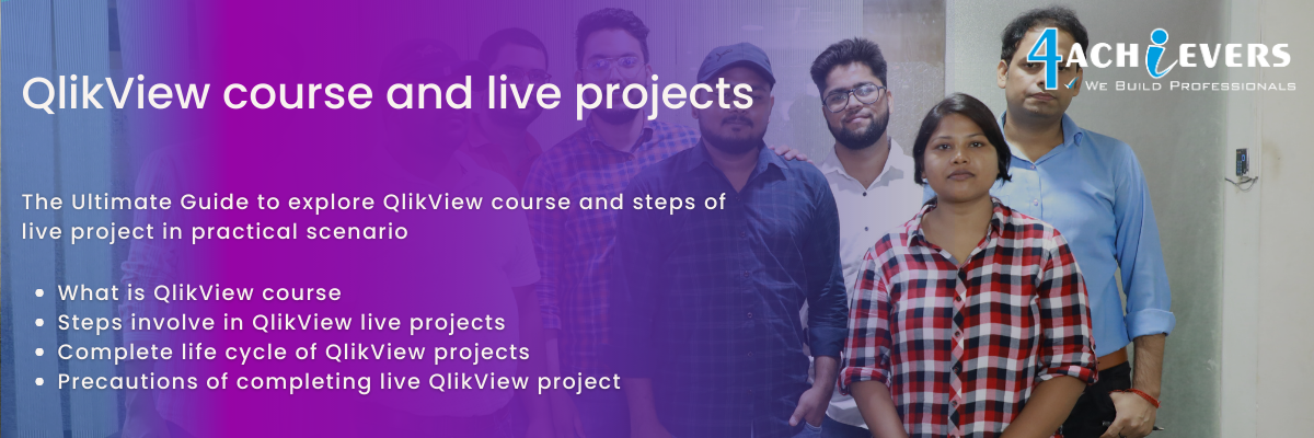 QlikView course and live projects