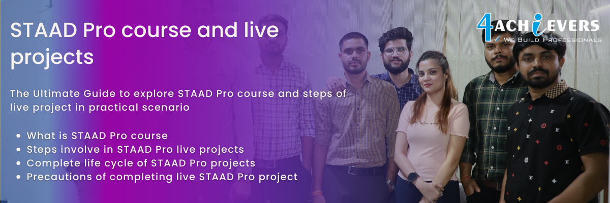 STAAD Pro course and live projects