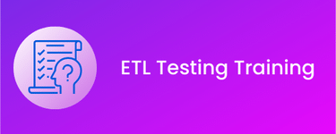 ETL Testing Certification Training