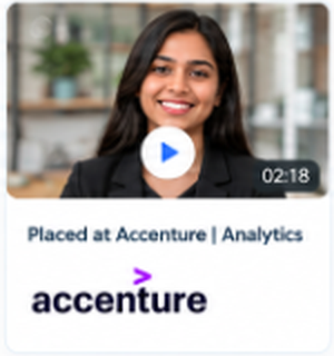 Placed at Accenture | Analytics