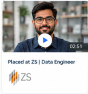 Placed at ZS | Data Engineer