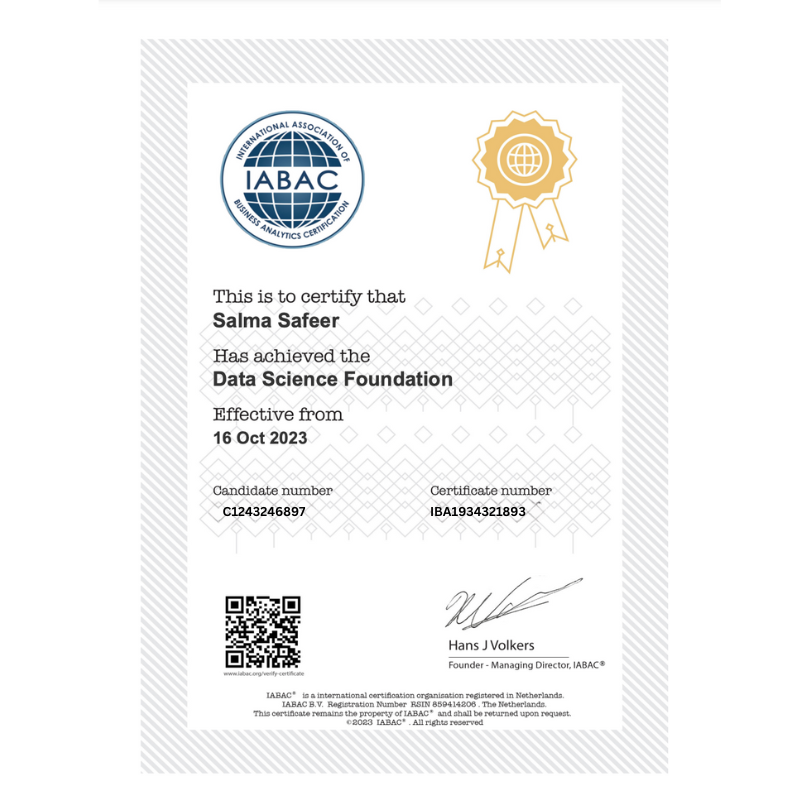 Microsoft Data Engineering Course Completion Certificate