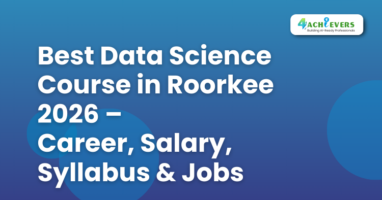 Best Software Testing Course in Roorkee 2026 | 4Achievers Software Testing Training - Best Software Testing Course in Roorkee 2026 Tutorial