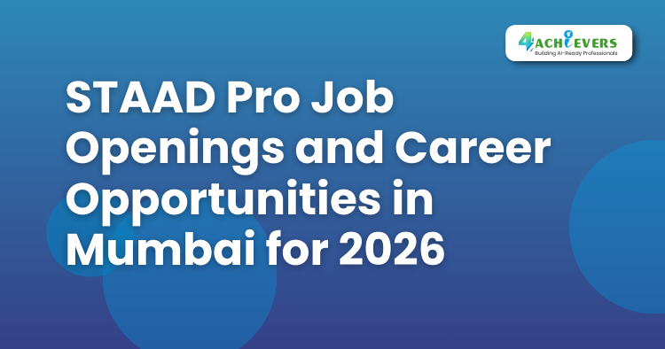 STAAD Pro Job Openings and Career Opportunities in Mumbai for 2025 -  Tutorial