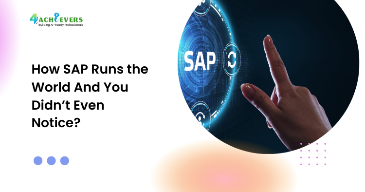 How SAP Runs the World And You Didn’t Even Notice? - How SAP runs the world Tutorial