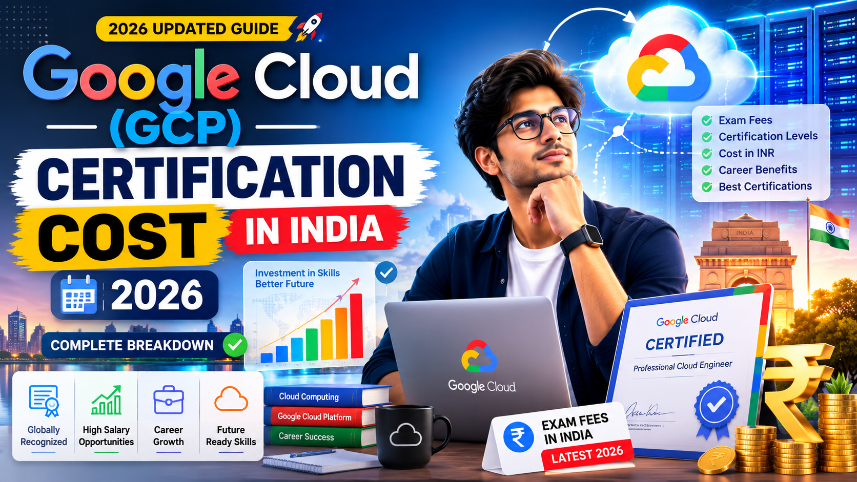 Google Cloud (GCP) Certification Cost in India 2026 | Exam Fees & Training