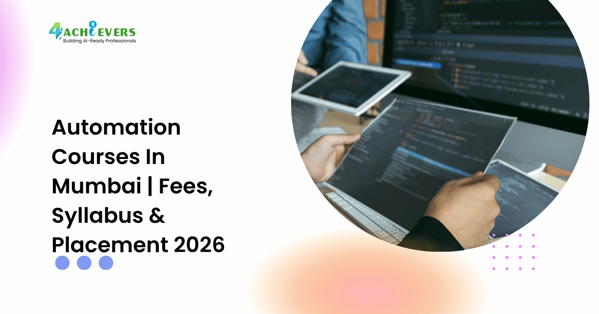 Automation Courses In Mumbai | Fees, Syllabus & Placement 2026