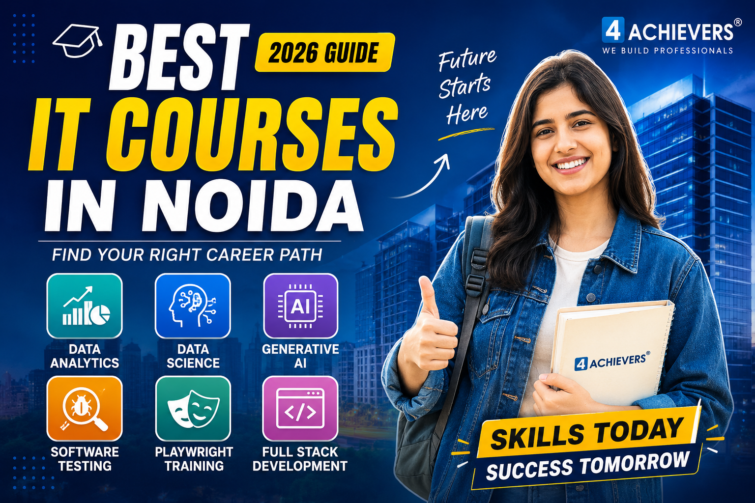Best IT Courses in Noida 2026 | 4Achievers
