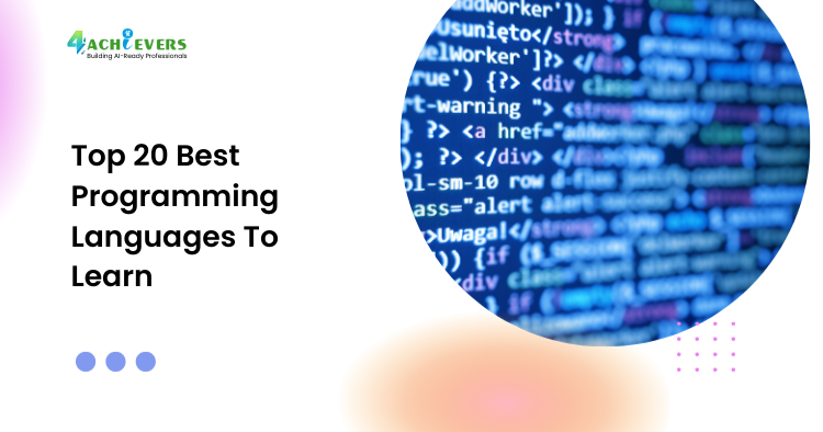 Top 20 Best Programming Languages To Learn
