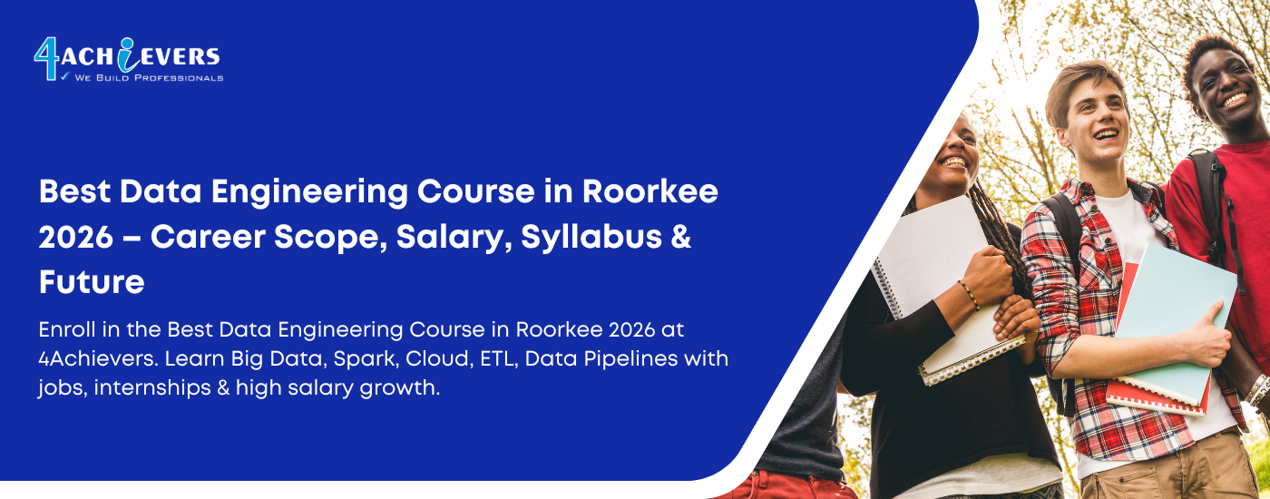 Best Data Engineering Course in Roorkee 2026 | Data Engineering Training – 4Achievers